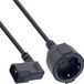InLine 16759M electriciteitssnoer Zwart 3 m IEC C14 Schuko