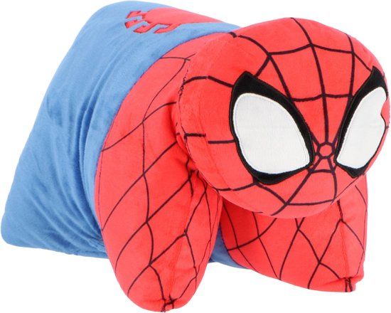 4KidsOnly Mister License Spiderman 2 in 1 knuffelkussen