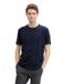 TOM TAILOR T-shirt basique pour homme en coton, 10668 - Sky Captain Blue, XXL