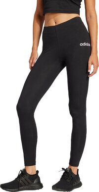 adidas Sportswear Essentials Linear Katoenen Legging - Dames - Zwart - L