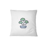 Bona Basics Decoratieve kussenhoes Wit 45x45 cm
