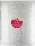 FunCakes Cake Board Rectangular - Silver - 40.5x30.5 cm
