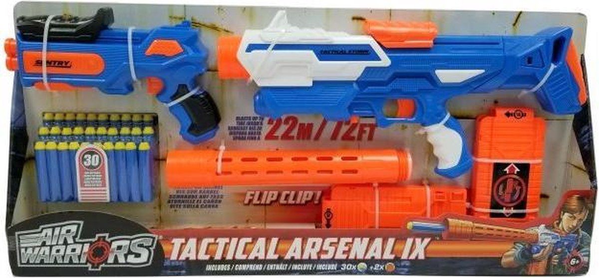 Buzz Bee Air Warriors Tactical Arsenal IX - Multicolor