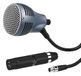 JTS CX-520 Microphone dynamique pour harmonica blues et joueur d'harmonica traditionnel, micro, avec caractéristique supercardioïde, incluant boîte de transport et adaptateur de câble, Noir