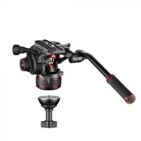 Manfrotto Nitrotech 608 Carbon Statiefhoofd - Zwart