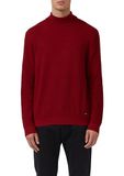 s.Oliver Herentrui met rolkraag, bourgondisch rood, M