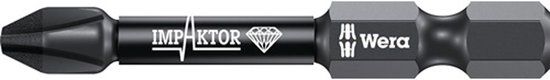 Wera 05057656001 851/4 IMP DC PH DIY Impaktor PH Bits PH 2 x 50mm