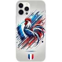 Apple iPhone 12 Pro Max Coq francais bedrukt siliconen hoesje