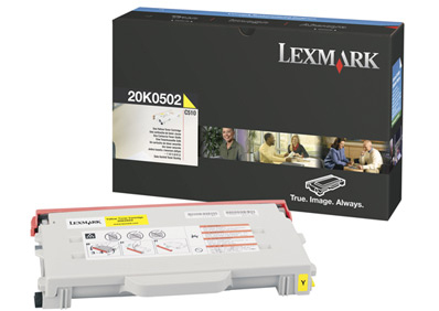 Lexmark C510 3K gele tonercartridge
