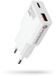 Everactive SC-340Q GaN Chargeur USB-C PD 20W QC3 Blanc