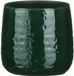 Mica Decorations Plantenpot - keramiek - donkergroen - D15/H13 cm