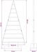 vidaXL Metalen kerstboom met standaard Zwart 210 cm Staal