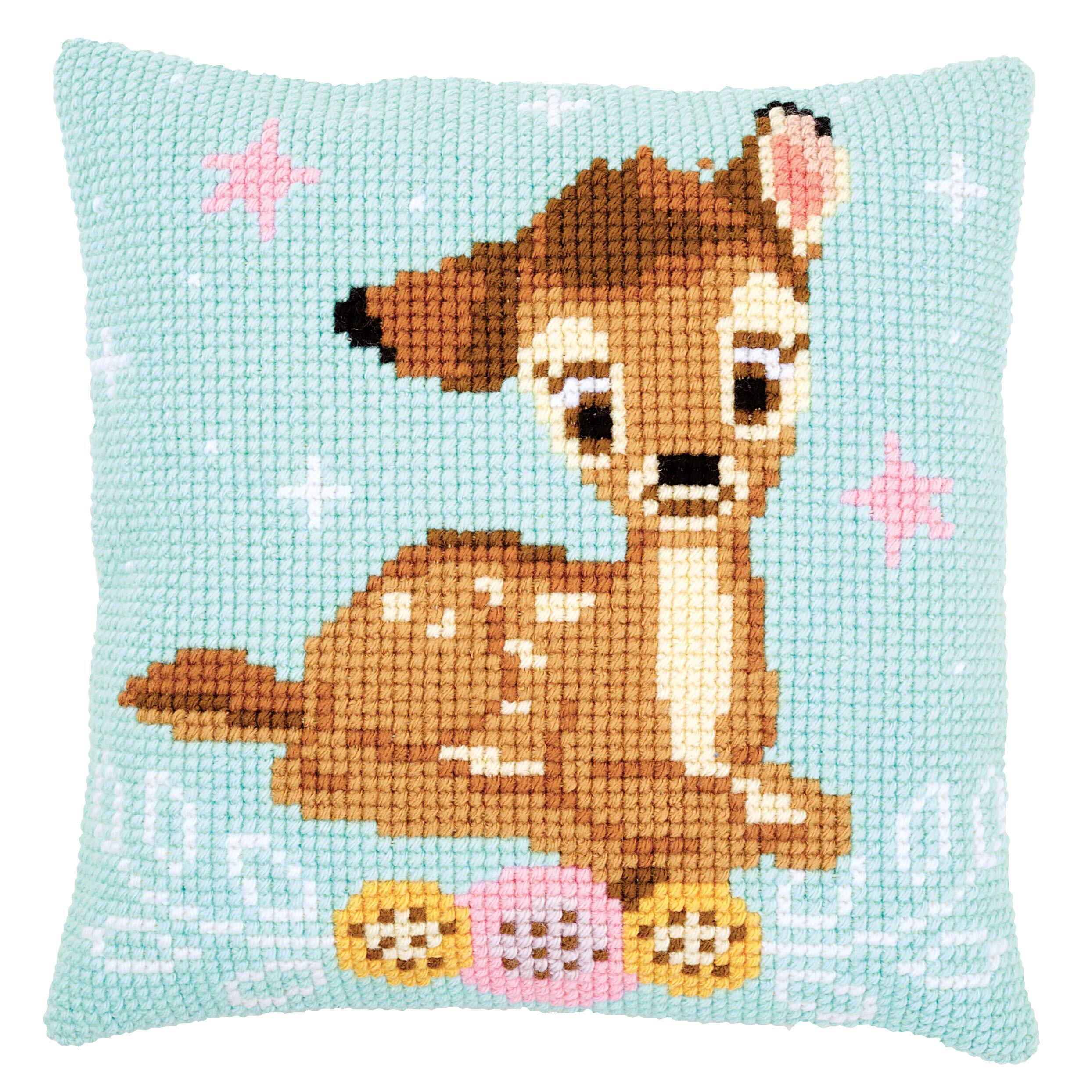 Vervaco Disney kussen pakket Bambi 40x40cm