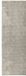 vidaXL - Tapijt - Beige - 80 x 250 cm - 100% Polyester - 3 mm - Wasbaar