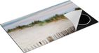Chefcare Inductie Beschermer Zand Duinen aan het Strand - 95x55 cm - Multicolor - Inductie Mat