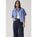 Levi's Harlie Short Sleeve Cropped Shirt Taille: XXL | Chemises à boutons Outlet | Femme