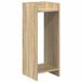 vidaXL Plantenstand Sonoma Eiken 30 x 30 x 80 cm Bewerkt hout