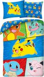 Pokémon Dekbedovertrek Jigglypuff 140 x 200 cm (70 x 90 cm)
