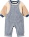 Vertbaudet Set tuinbroek en sweater baby jongen