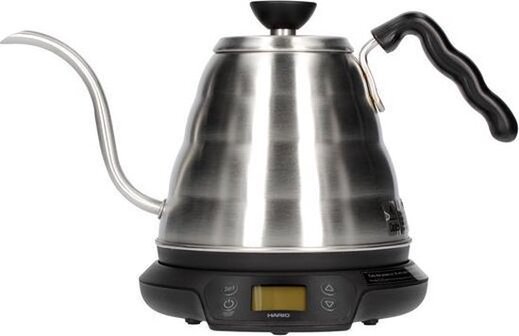 Hario BuonoN V60 Power Kettle - Waterkoker met Temperatuur vermelding - RVS