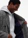 Tommy Hilfiger Heren Jas Wol Grijs Gemêleerd S