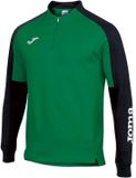 Joma Eco Championship Sweatshirt Met Halve Rits Groen M Man