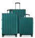 Hauptstadtkoffer Q-Damm, aquagroen, Koffer | Harde ABS-schaal, TSA-slot, uittrekbaar, 4 wielen, vervangbare onderdelen, bagage in soute, vakantie, 2-3 weken