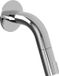 Plieger Napoli Toiletkraan wandmontage bediening uitloop 10.5 cm Chroom