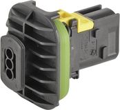 TE Connectivity 2-1703841-1 Boîtier femelle (carte) HDSCS, MCP Nombre total de pôles : 2 Contenu : 1 pièce(s)