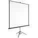 TecTake Écran de projection sur pied - 178 x 178 cm - Blanc