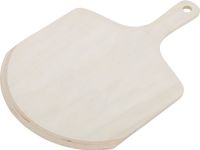 Westmark Pizzaschep, met afgeplatte rand, lengte: 45,5 cm, hout, lichtbruin