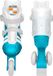 STAMP SAS Adjustable two in one 3 Wheels Skate SKIDS CONTROL Unisex size 27-30 Blue/White