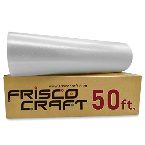 Frisco Craft C-370 Transfer Tape voor Vinyl 30,5 cm x 50 Voet Clear Leg Plat | Toepassingstape Perfect voor Zelfklevend Vinyl voor Tekenen Stickers Muurdeuren Ramen