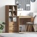 Maison Exclusive - Bureau Artisan-chêne 115,5 x 50 x 127 cm 2 pièces