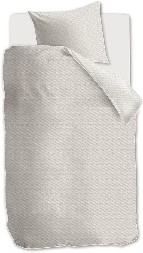 Riviera Maison Rivièra Maison Bambu dekbedovertrek Eenpersoons Zand Katoen 140x200/220 cm