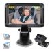 Moniteur de voiture pour bébé HD 1080P de 4.3 avec rotation à 360° pour la sécurité des sièges arrière
