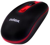 Nilox MOUSE WIRELESS BLACK/RED 1000 DPI