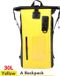 CarryQuest® Sac à dos étanche 30L PVC 500D Jaune
