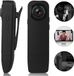 Narvie - Clip Mini Spy Camera - 1080P, 32GB, Motion Sensor, Black