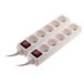zenitech Otio - Inbouwstopcontact Schuko + USB Ø60mm - Grijs