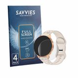 Savvies Screenprotector voor Iaret Smartwatch 1.27" - Folie Beschermfolie Transparant Volledig Dekking 4 Stuks