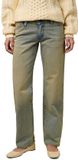 Wrangler Cowboy Straight Fit Lage Taille Jeans Bleu 31 / 32 Femme