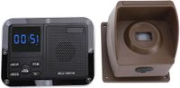 Merkloos Oprit Alarm - Bewegingsmelder Systeem - Buiten Beveiligen - 800 Meter Bereik - IP55 Waterdicht - Zwart