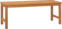 vidaXL - Tuinbank - 114 cm - massief teakhout