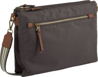 camel active Schoudertas Bari Cross Bag Dark Grey Grijs
