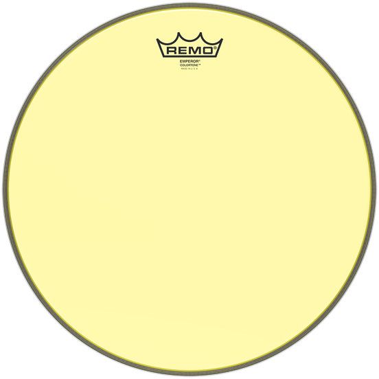 Remo BE-0308-CT-YE Emperor Colortone Yellow 8 inch - Drumhead