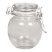 Rayher 56614000 Glazen deksel, 6,5 cm, hoogte: 9 cm, bovenkant: 3,5 cm