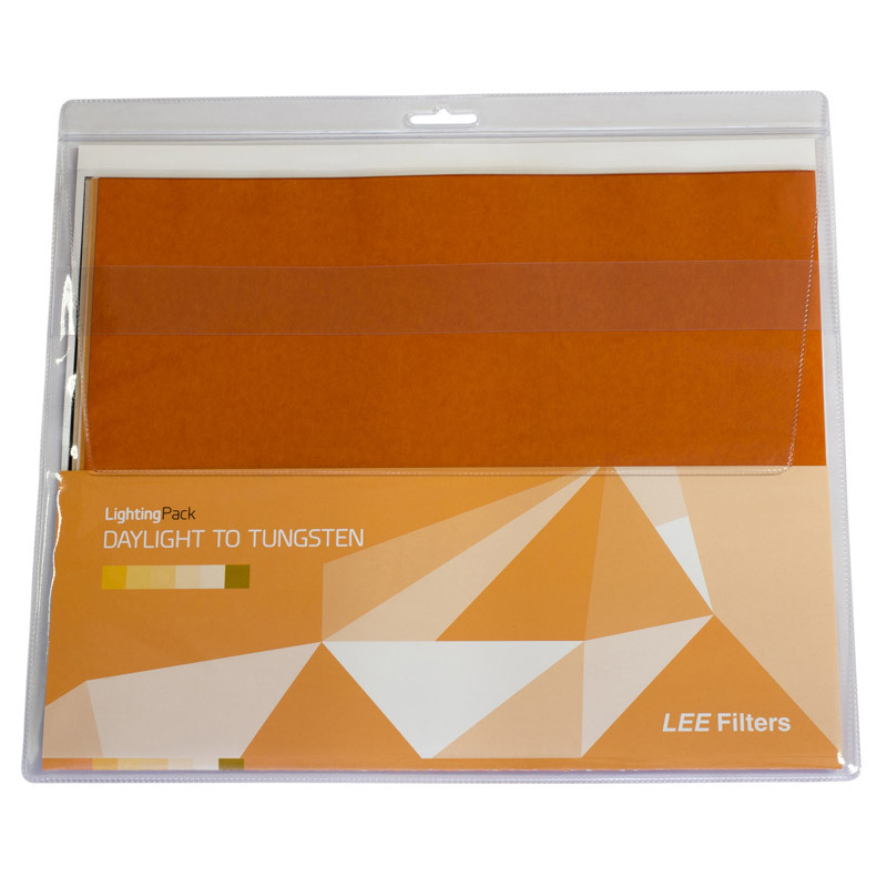 Lee filters Daylight to Tungsten Pack
