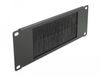 DeLOCK 66481 Panneau brosse Noir 2U 10