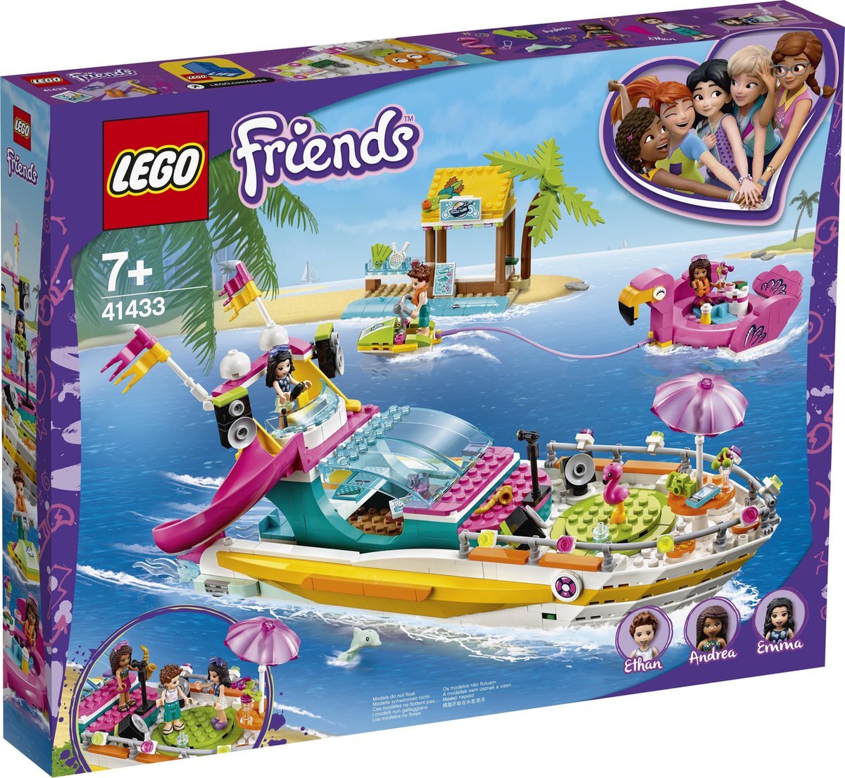 lego Friends Feestboot - 41433